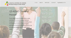 Desktop Screenshot of ldcenterofhawaii.com